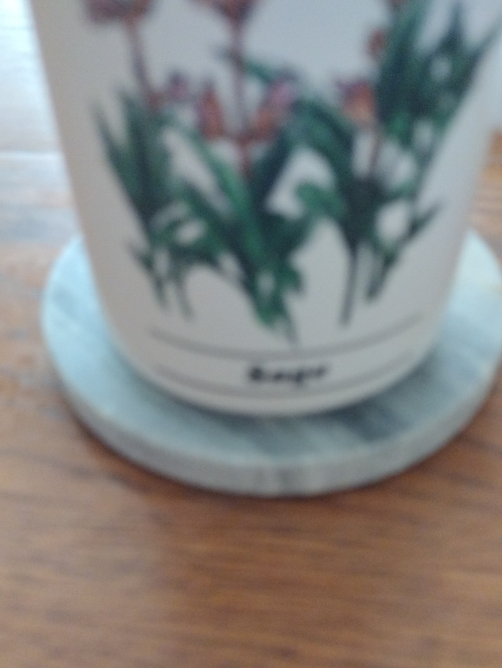 Cottagecore Vintage Bloom-Rite Sage Mug 1992